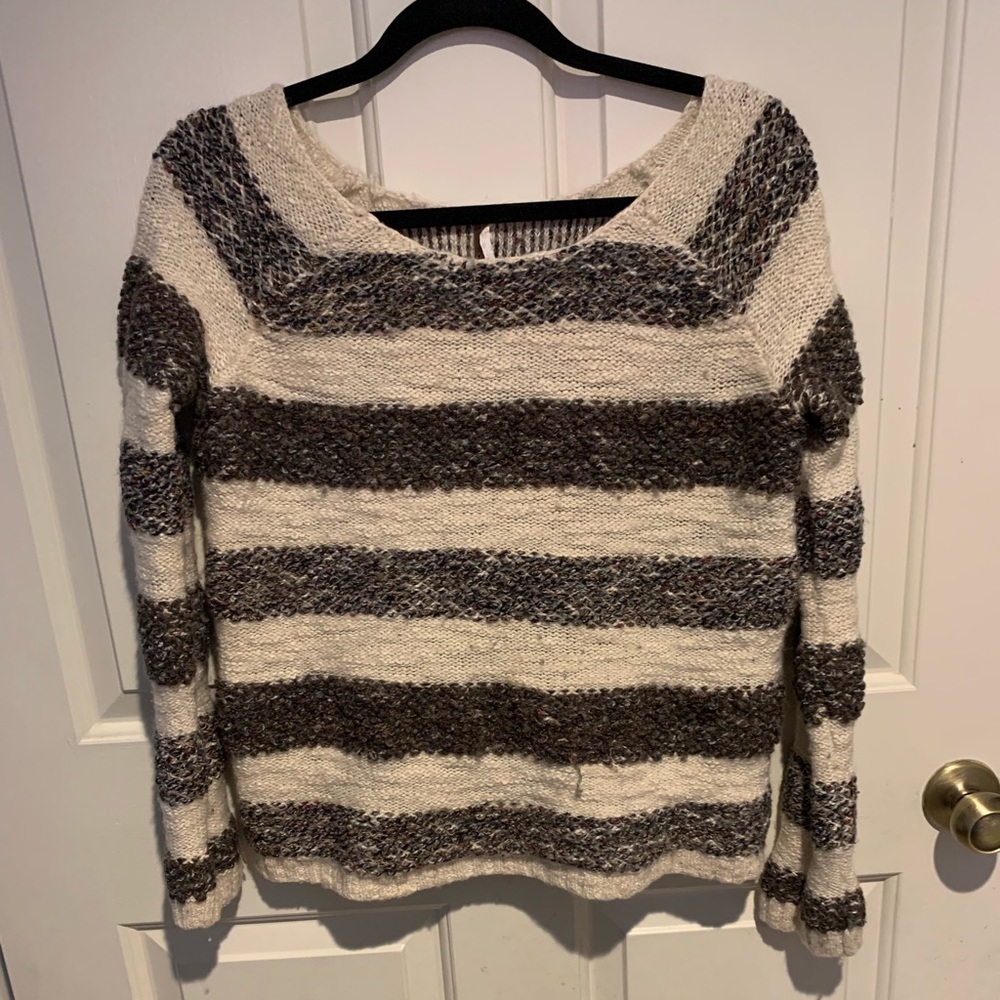 Striped Free People Sweater